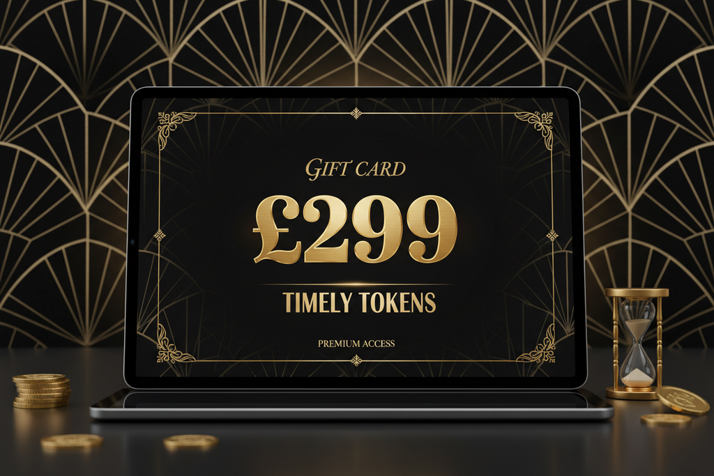 £299 TIMELY TOKENS Gift Card